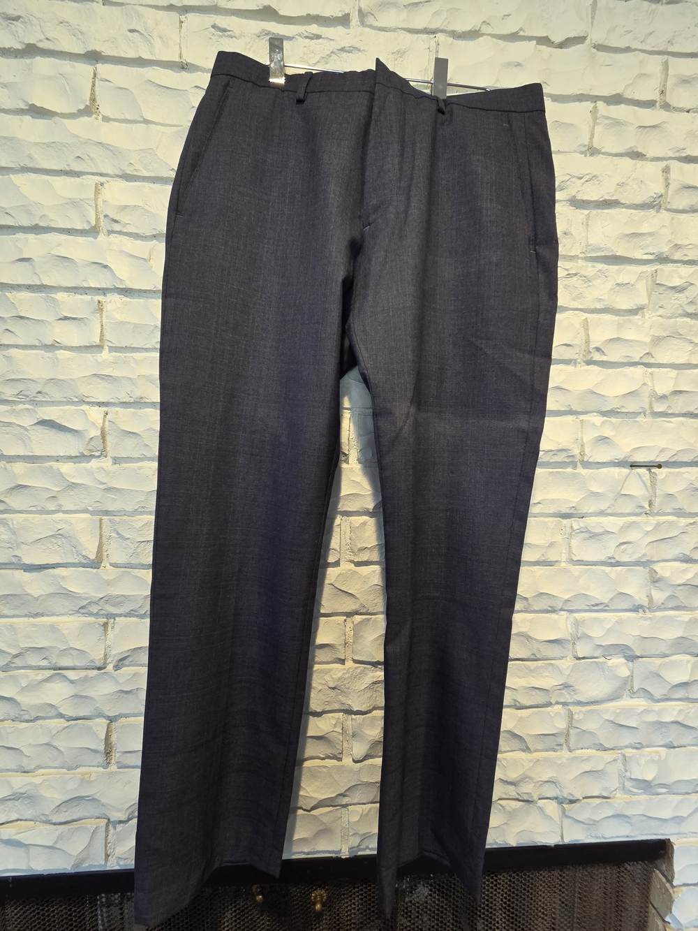 Banana Republic Men's Dress Pants in Charcoal Gray